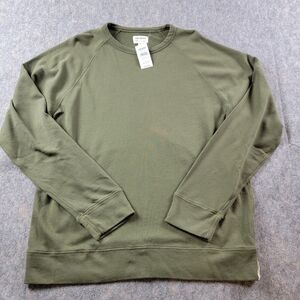 Todd Snyder Surf Terry Sweatshirt size XL Oak Moss Green NWT $118 *Flaw*